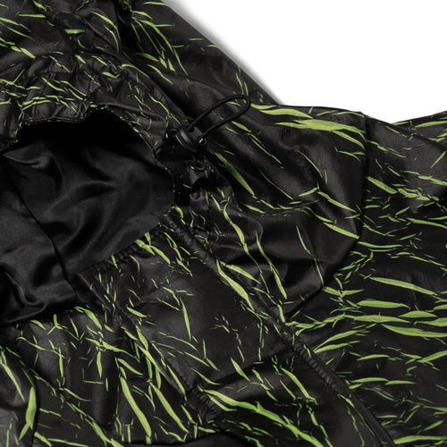 Dsxbs Black Shadow Hooded Jacket Black Green