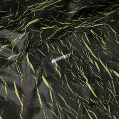 Dsxbs Black Shadow Hooded Jacket Black Green