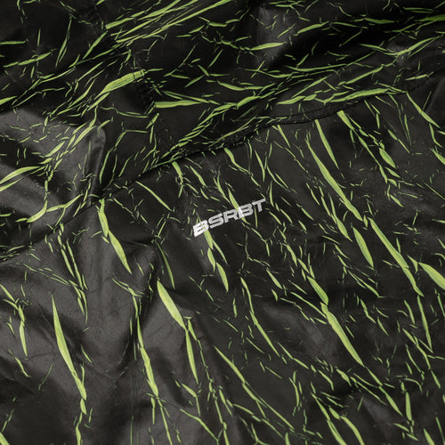 Dsxbs Black Shadow Hooded Jacket Black Green