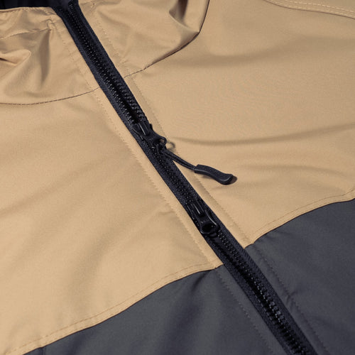 Dual Tone 4.4oz Insulated Hooded Jacket Dark Khaki