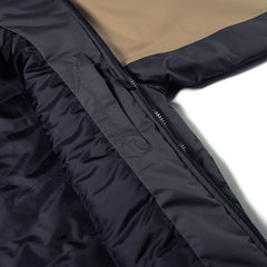 Dual Tone 4.4oz Insulated Hooded Jacket Dark Khaki