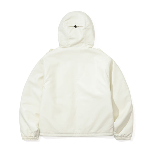 Simply Clean Fit 3oz Insulated Hooded Jacket White