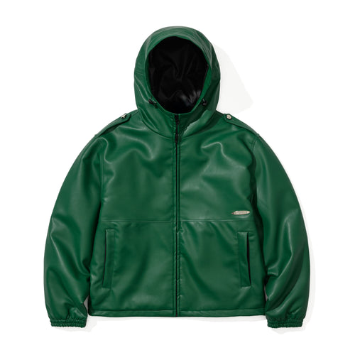 Simply Clean Fit 3oz Insulated Hooded Jacket Green
