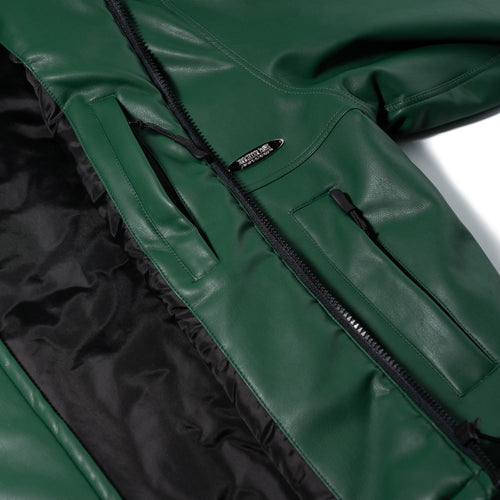 Simply Clean Fit 3oz Insulated Hooded Jacket Green