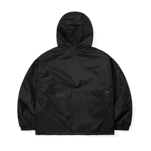 Blocked 3oz Insulated Hooded Jacket Black