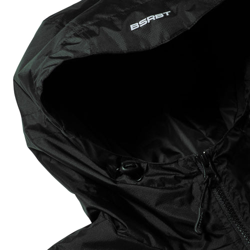 Blocked 3oz Insulated Hooded Jacket Black