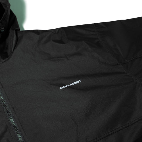 Blocked 3oz Insulated Hooded Jacket Black
