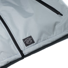 Blocked 3oz Insulated Hooded Jacket Blue Gray