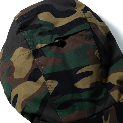 Original Bsr 2oz Insulated Hooded Jacket Woodland Camo