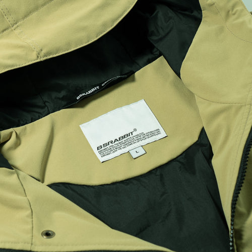 Original Bsr 2oz Insulated Hooded Jacket Khaki