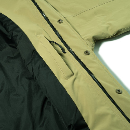 Original Bsr 2oz Insulated Hooded Jacket Khaki