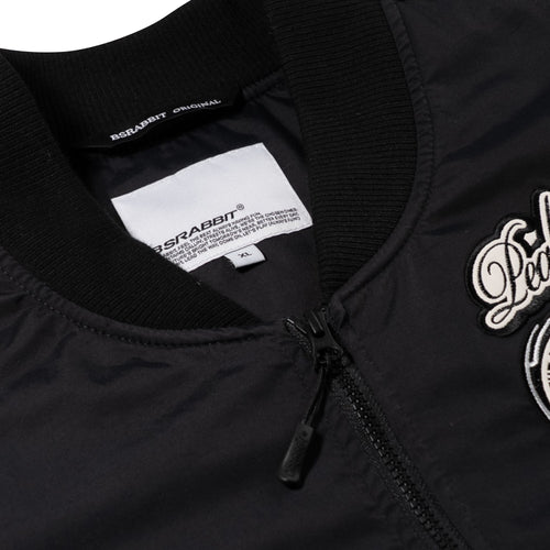 Fstp 2oz Insulated Varsity Jacket Black Camo