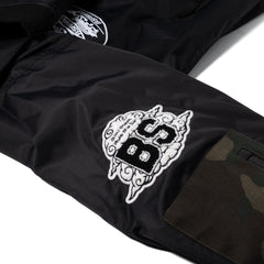Fstp 2oz Insulated Varsity Jacket Black Camo