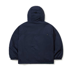 Structured Pocket 2oz Insulated Hooded Jacket Dark Navy