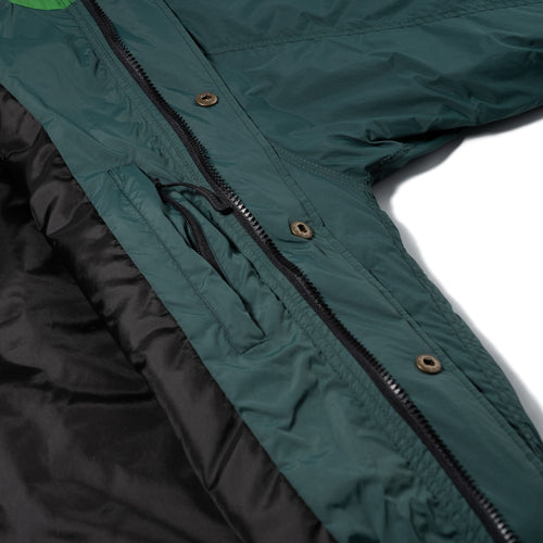 Structured Pocket 2oz Insulated Hooded Jacket Green