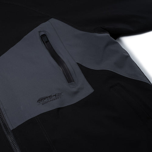 Dual Tone Active 1oz Insulated Hooded Jacket Black