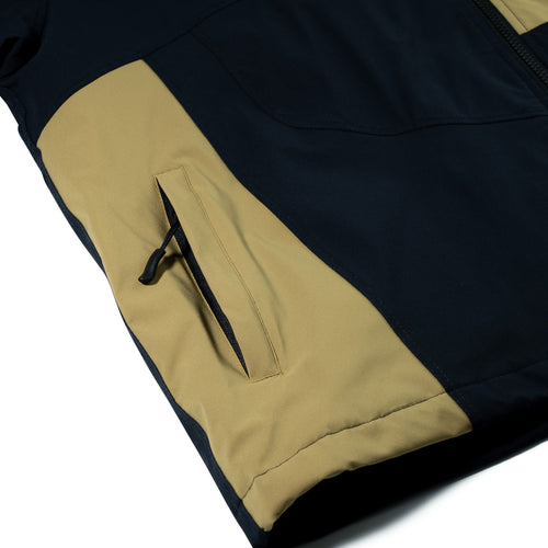 Dual Tone Active 1oz Insulated Hooded Jacket Navy