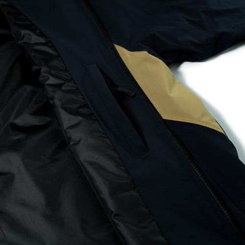 Dual Tone Active 1oz Insulated Hooded Jacket Navy