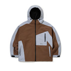 Dual Tone Active 1oz Insulated Hooded Jacket Brown