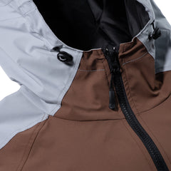 Dual Tone Active 1oz Insulated Hooded Jacket Brown