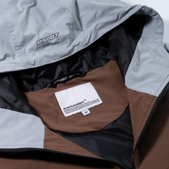 Dual Tone Active 1oz Insulated Hooded Jacket Brown
