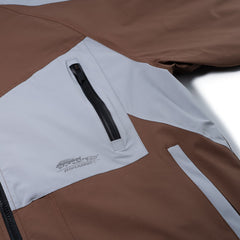 Dual Tone Active 1oz Insulated Hooded Jacket Brown