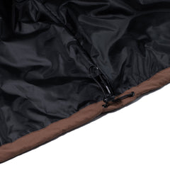 Dual Tone Active 1oz Insulated Hooded Jacket Brown