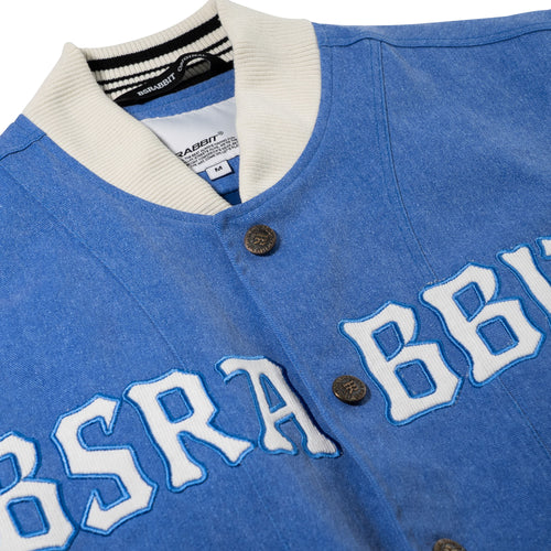 Cotton Twill 1oz Insulated Retro Vest Pigment Blue