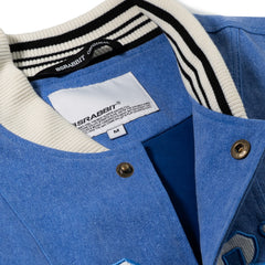 Cotton Twill 1oz Insulated Retro Vest Pigment Blue