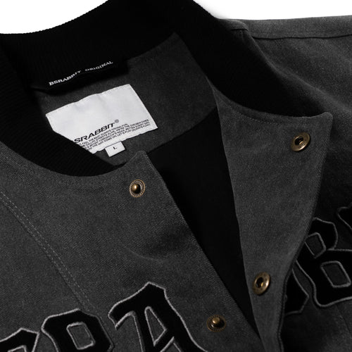 Cotton Twill 1oz Insulated Retro Vest Pigment Black