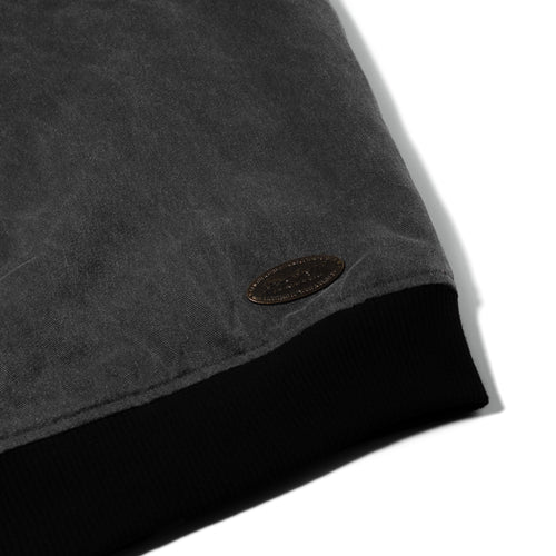 Cotton Twill 1oz Insulated Retro Vest Pigment Black