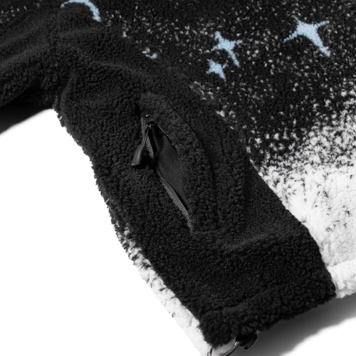 Bp Smoking Rabbit Fleece Hooded Jacket Black