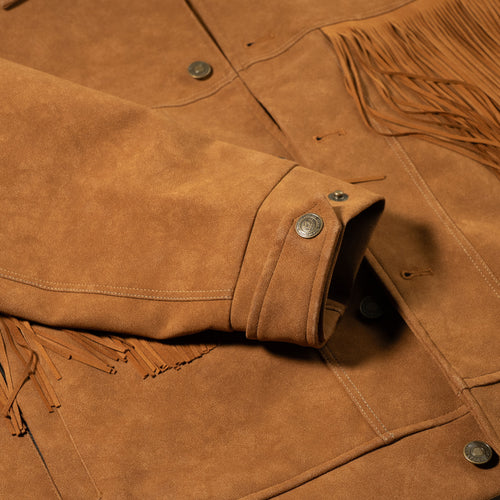 Cowboy Tassel Rider Jacket Jacket Tan
