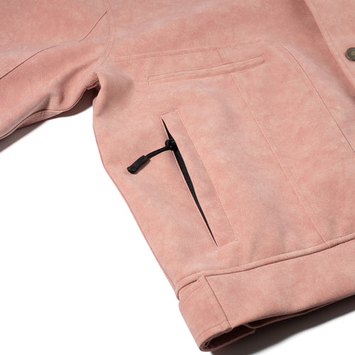 Rose Dust Rider Jacket Pink