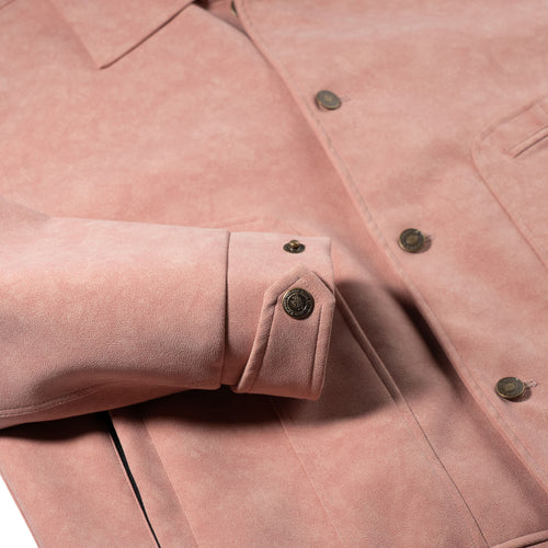 Rose Dust Rider Jacket Pink