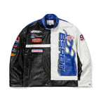 Bsrbt Blue Flame 98 Racing Jacket Black White