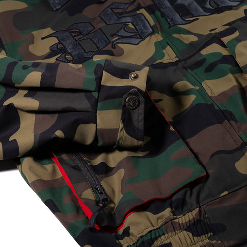 Evercamo Collared Jacket Woodland Camo