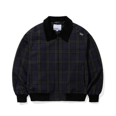 Tiger Bp Collared Jacket Navy Check