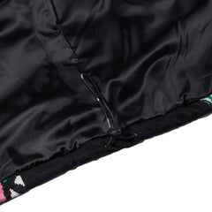 Peace Br Jacquard Hooded Jacket White