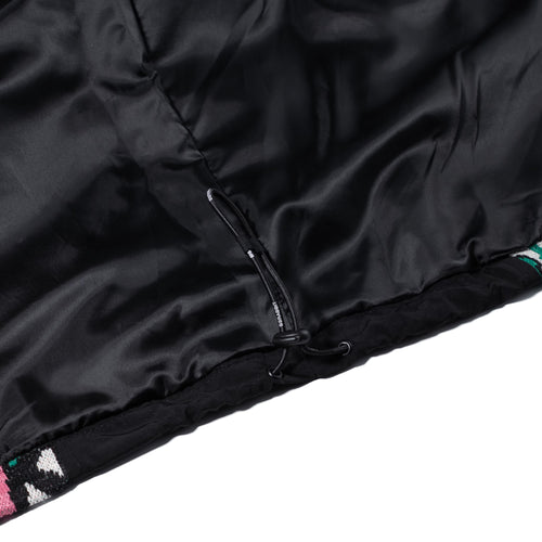 Peace Br Jacquard Hooded Jacket White