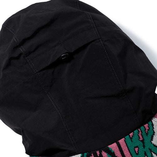 Peace Br Jacquard Hooded Jacket White