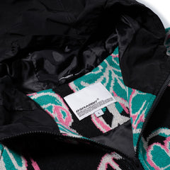Peace Br Jacquard Hooded Jacket Black