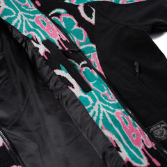 Peace Br Jacquard Hooded Jacket Black