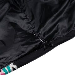 Peace Br Jacquard Hooded Jacket Black