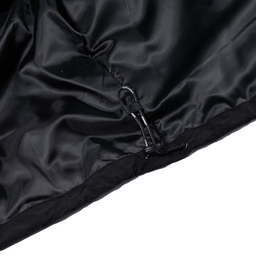 Br Jacquard Hooded Jacket Black