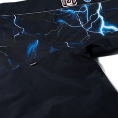 Patched Utility Hooded Jacket Navy / Thunder Blue