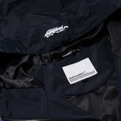 Patched Utility Hooded Jacket Navy / Thunder Blue