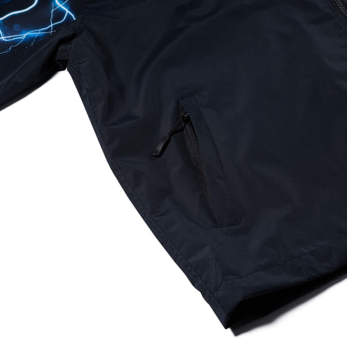 Patched Utility Hooded Jacket Navy / Thunder Blue