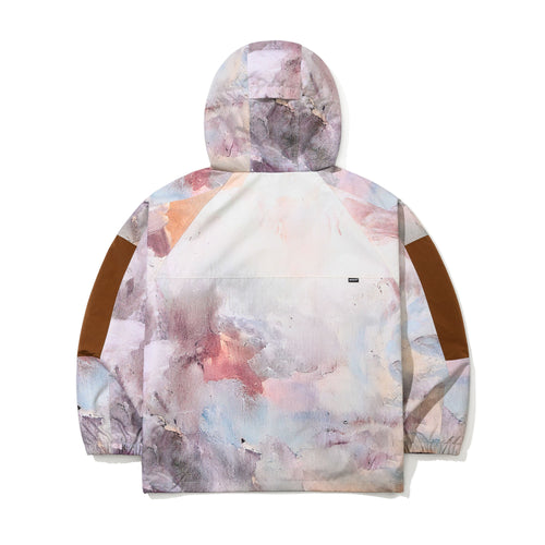 Oosisoak1861 Art Print Hooded Jacket Wolf Brown