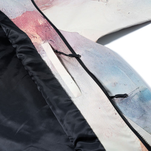 Oosisoak1861 Art Print Hooded Jacket Wolf Brown